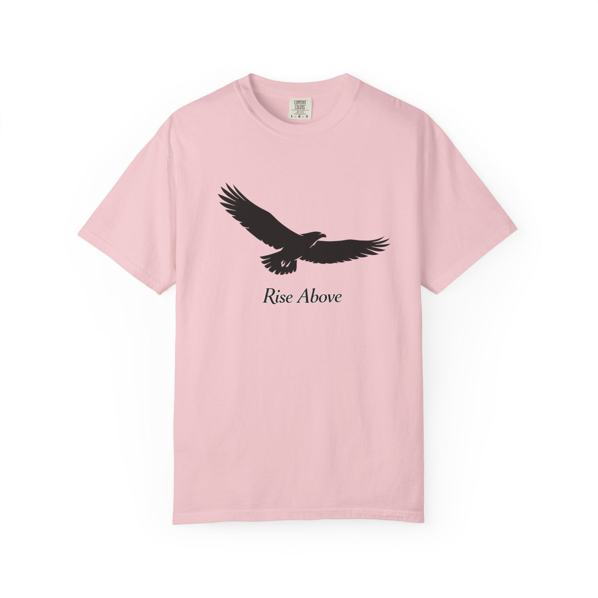 Rise Above Eagle T-Shirt — Inspirational Eagle Graphic Tee
