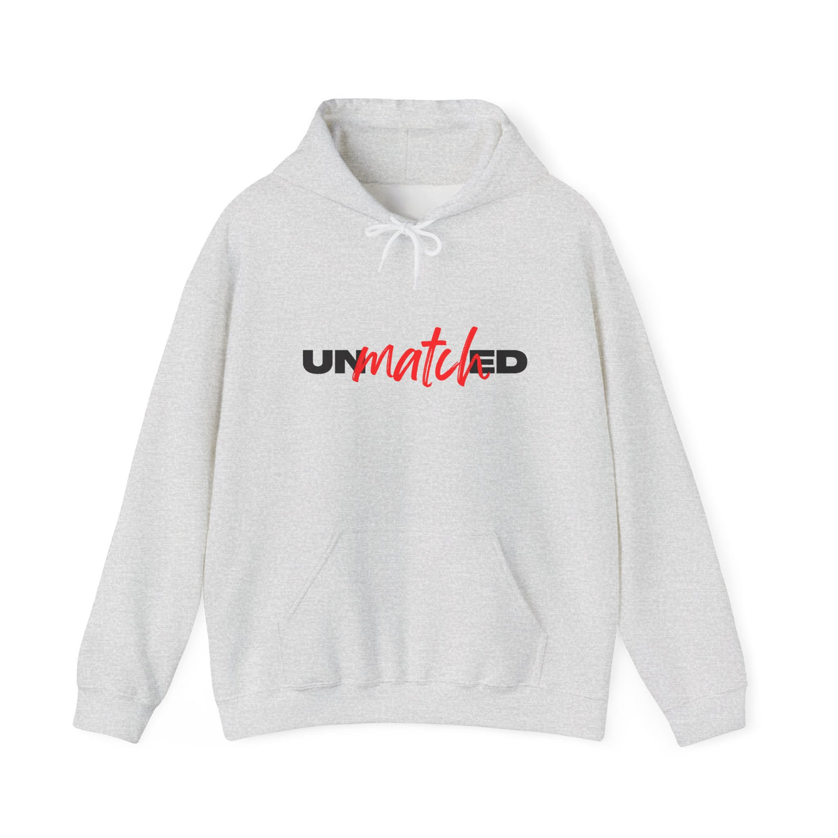 Unmatched Hoodie - Bold Script Logo Pullover