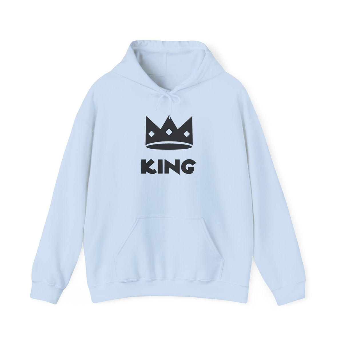King Crown Hoodie — Bold 'KING' Graphic Pullover
