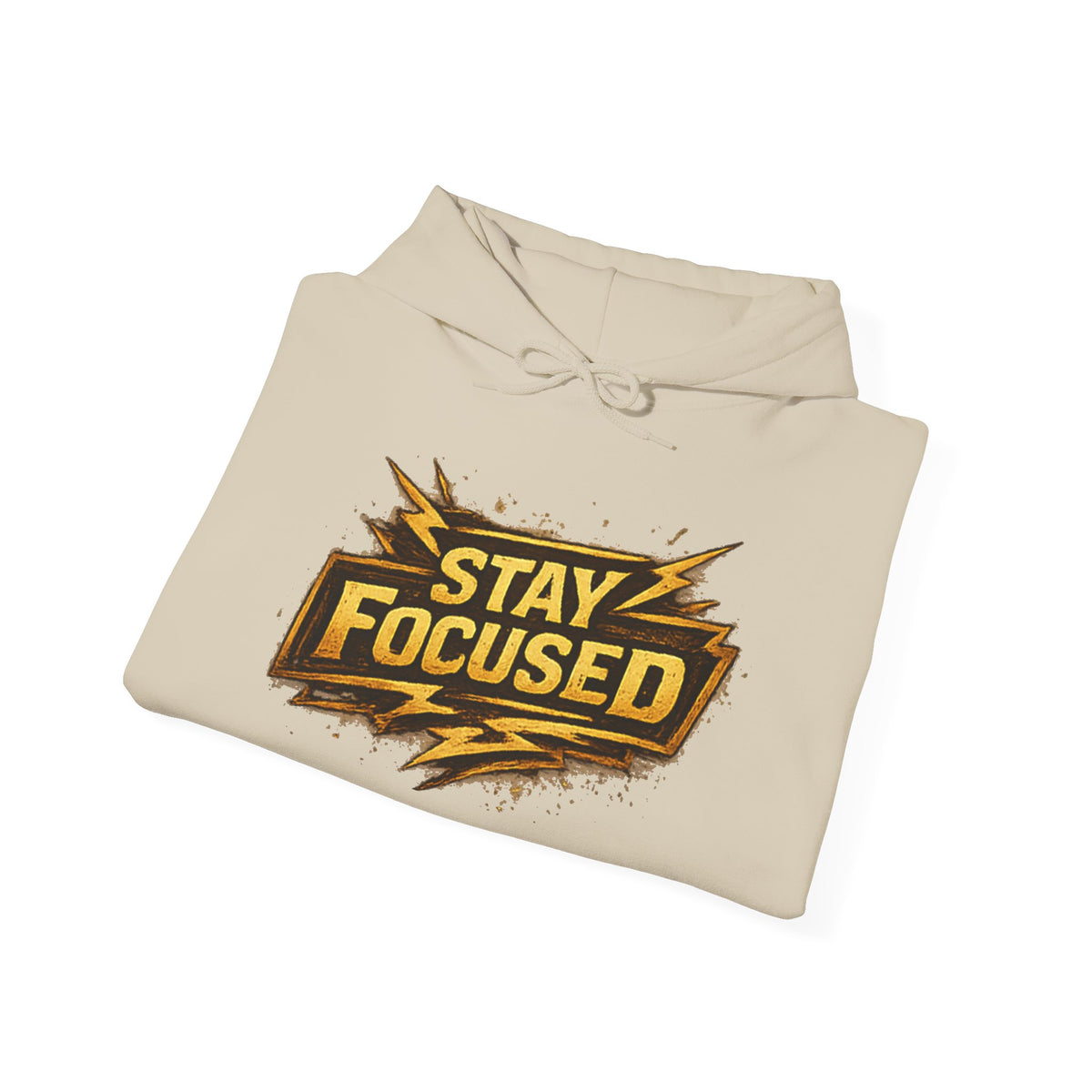 Stay Focused Hoodie — Motivational Graphic Pullover