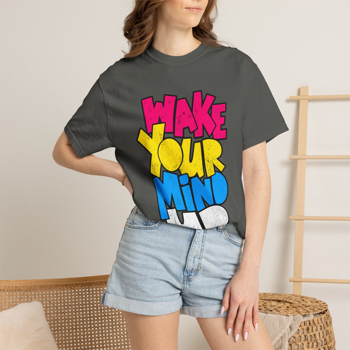 Wake Your Mind Up Graphic T-Shirt