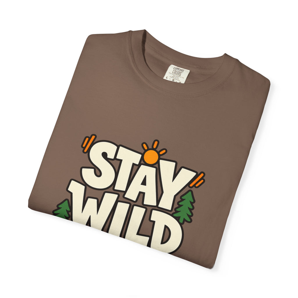 Stay Wild Every Day T-Shirt — Outdoor Adventure Graphic Tee
