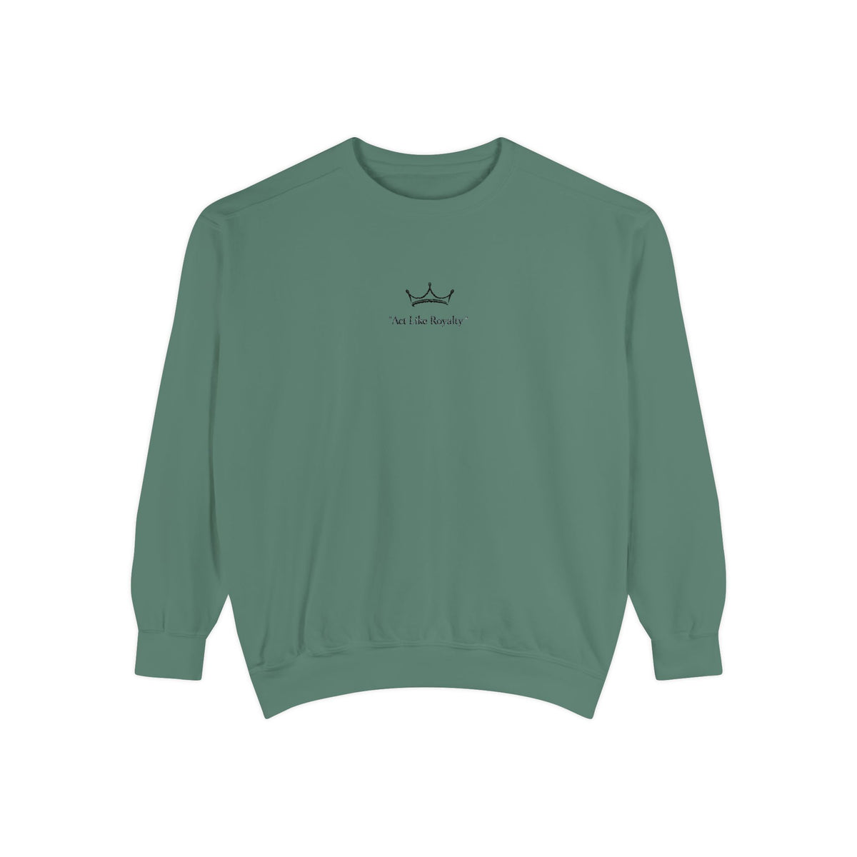 Minimal Sailboat Crewneck Sweatshirt — 'Sail the Sea' Graphic