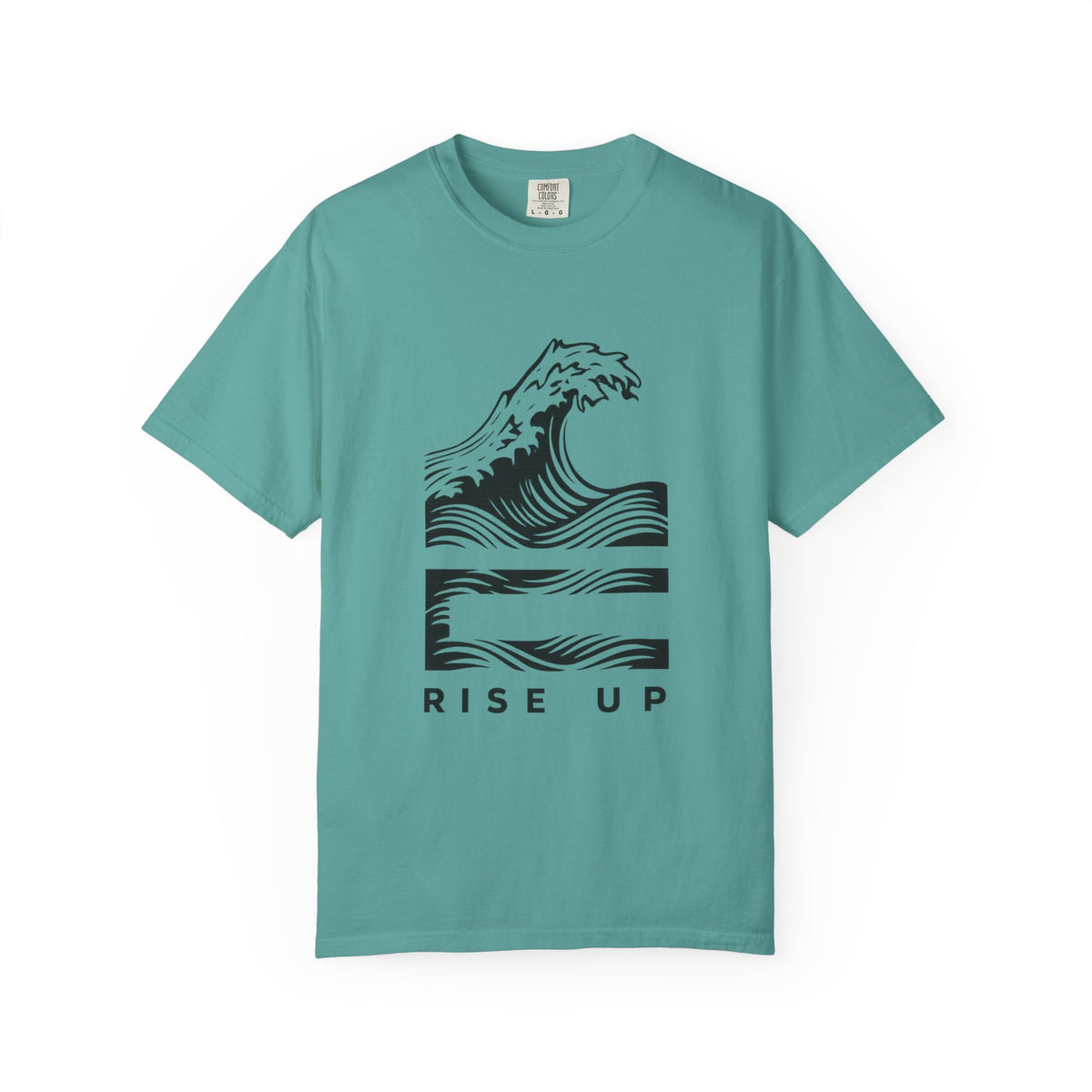 Rise Up Wave T-Shirt — Graphic Ocean Wave Tee