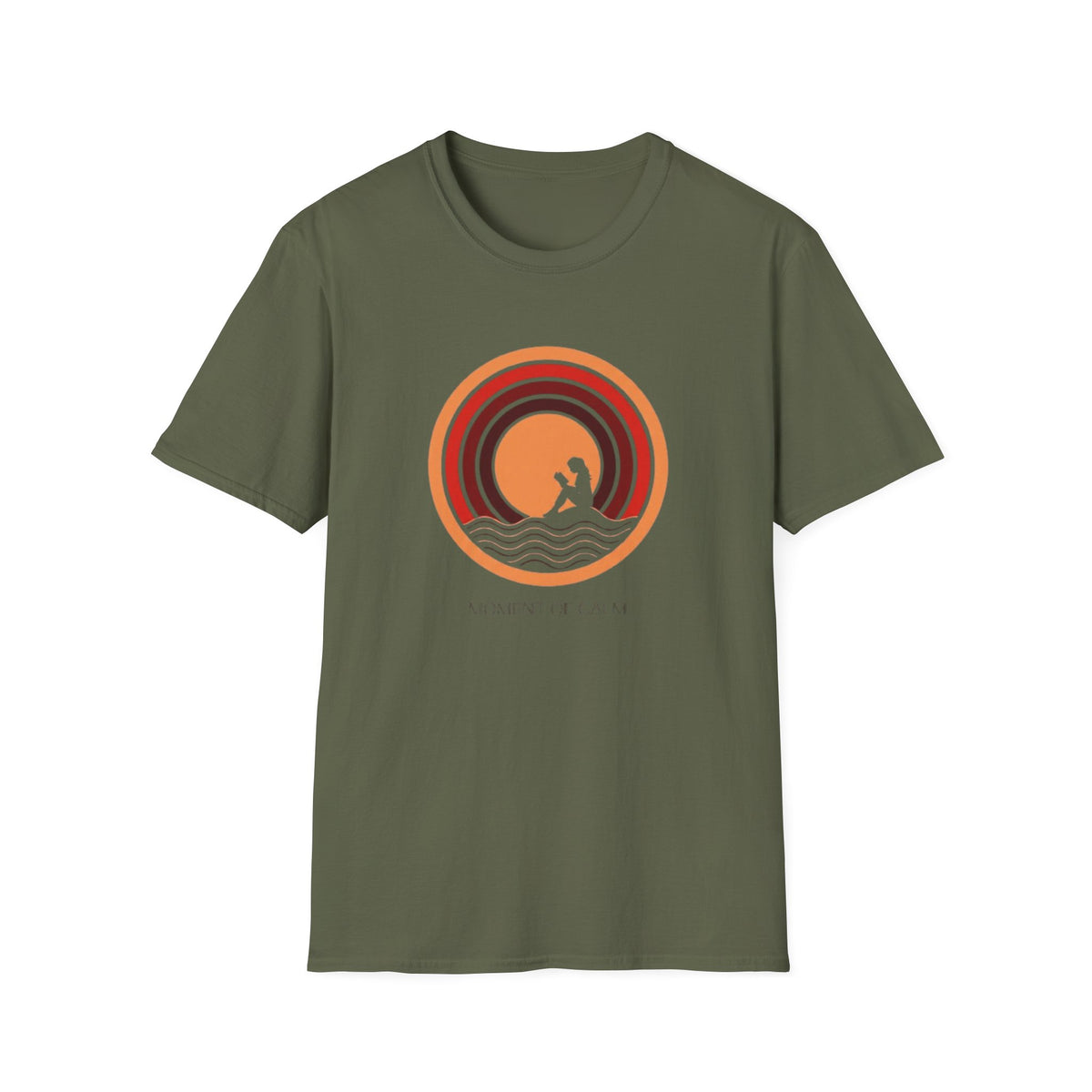 Sunset Surf T-Shirt — Retro Waves "Saltwater & Soul" Graphic Tee