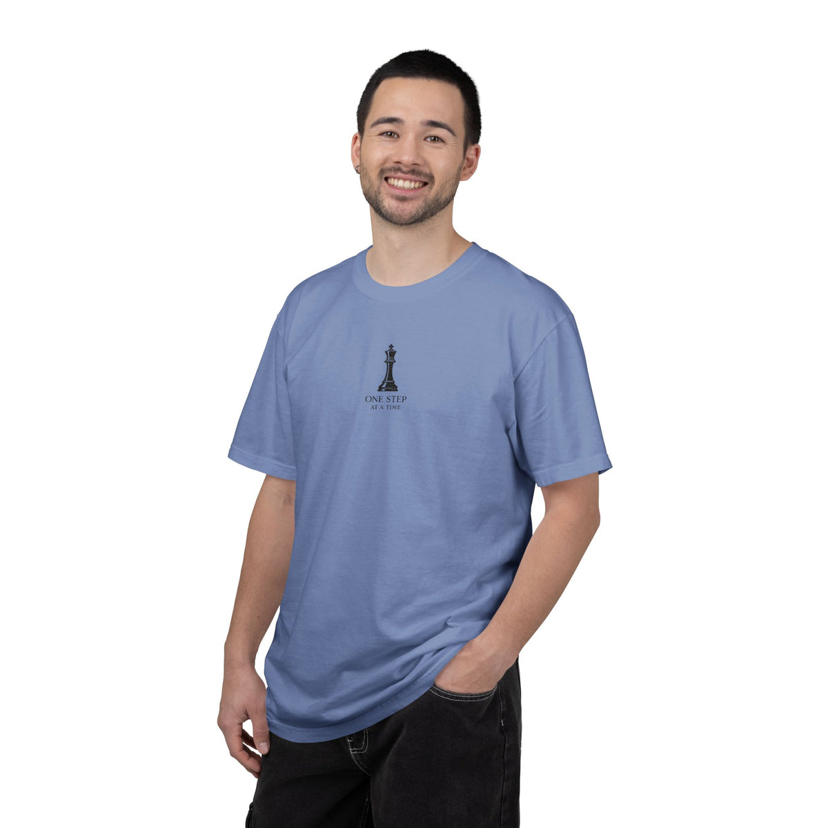 Chess King Minimalist T-Shirt — Don’t Stop Until You’re Proud