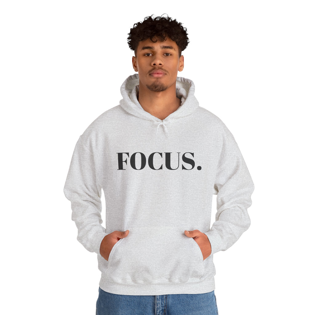 FOCUS. Hoodie — Minimal Motivational Pullover