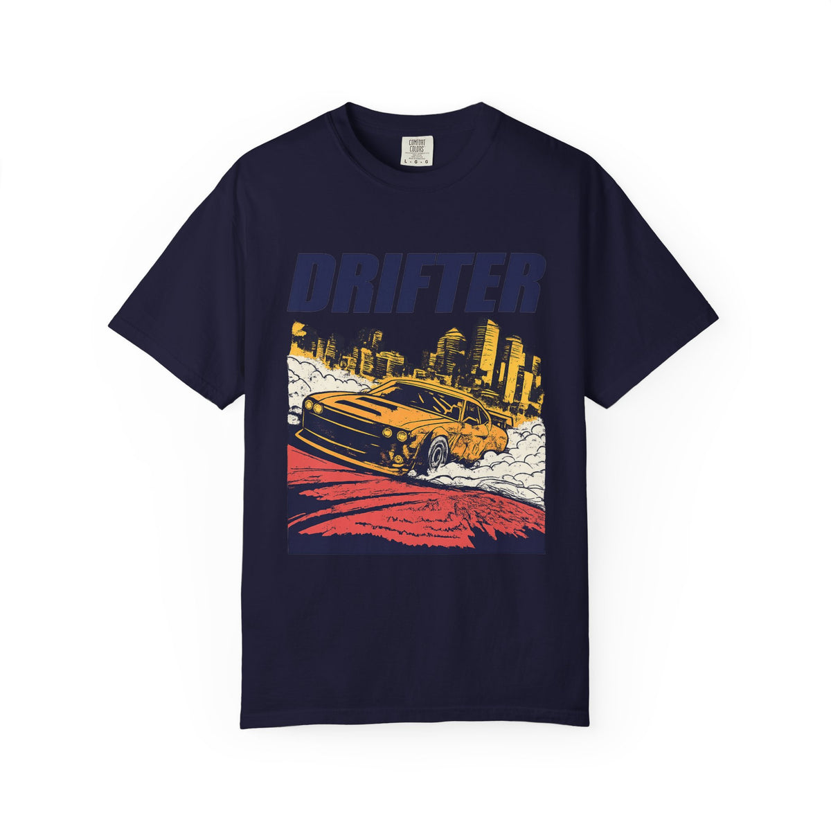 Drifter Street Racing T-Shirt — Retro Drift Car Graphic Tee