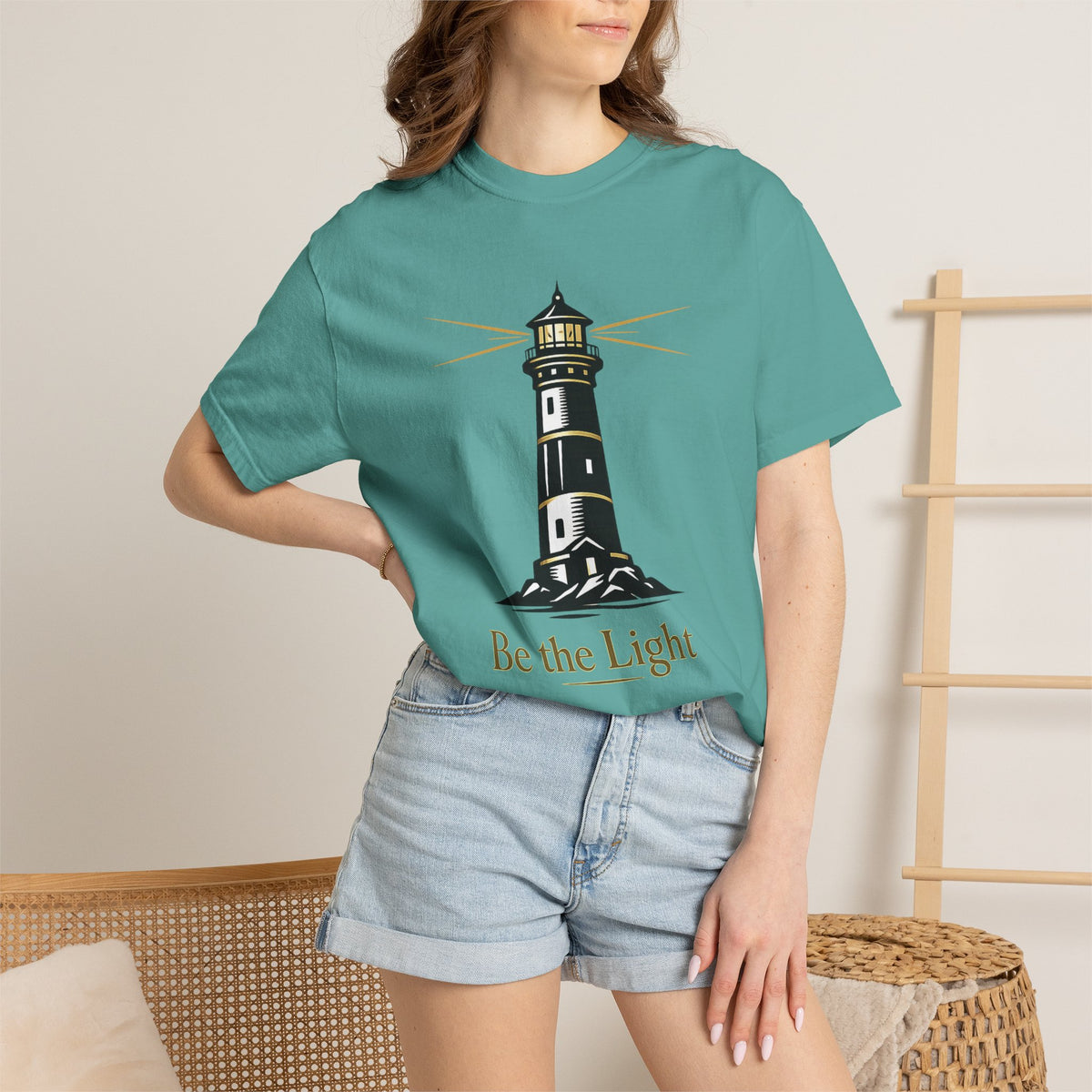 Be the Light Lighthouse T-Shirt