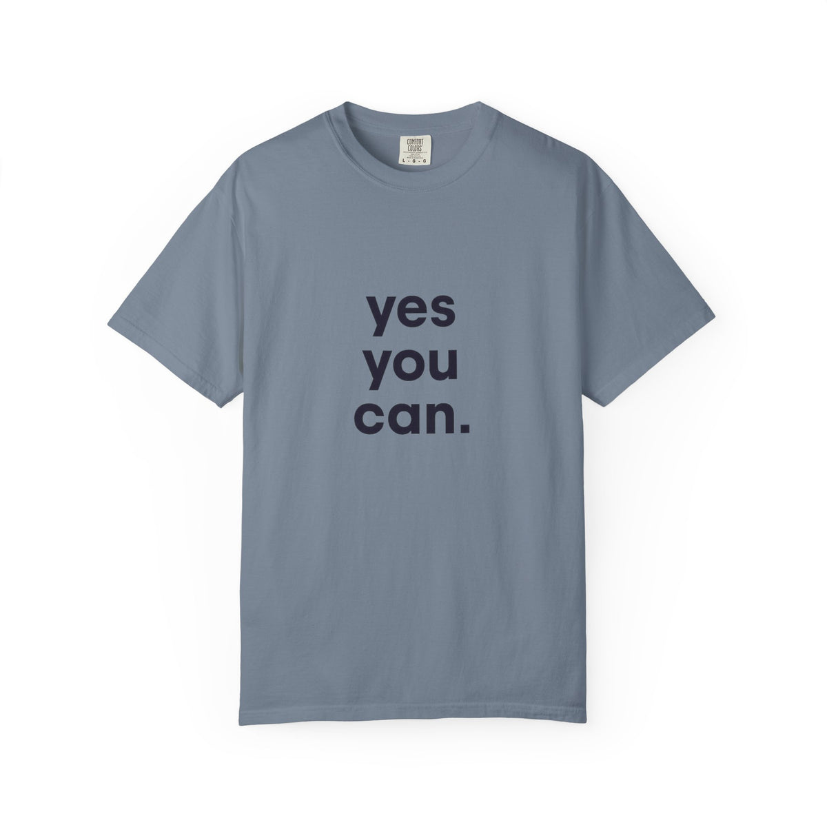 Yes You Can T-Shirt — Minimal Motivational Tee