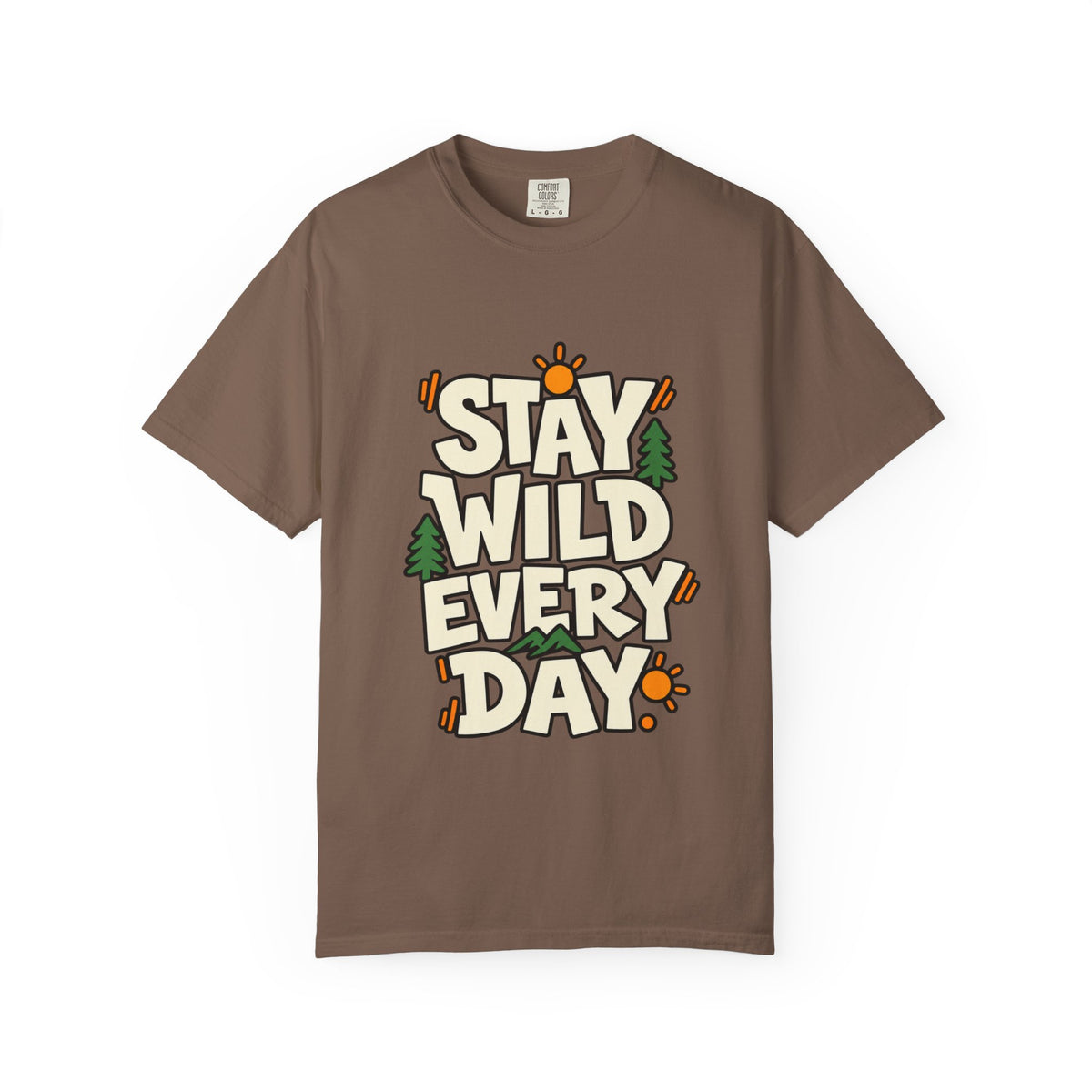 Stay Wild Every Day T-Shirt — Outdoor Adventure Graphic Tee