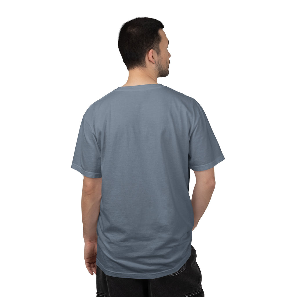 T-Shirt — “bad ideas good stories” Retro Script Tee