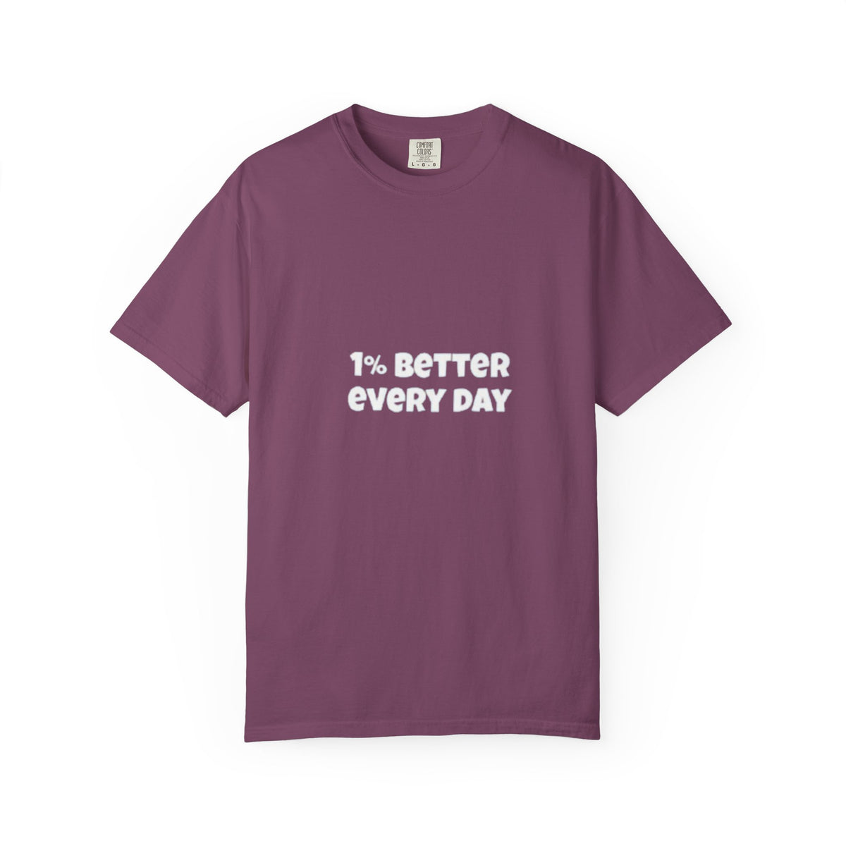 1% Better Every Day T-Shirt — Motivational Daily Progress Tee