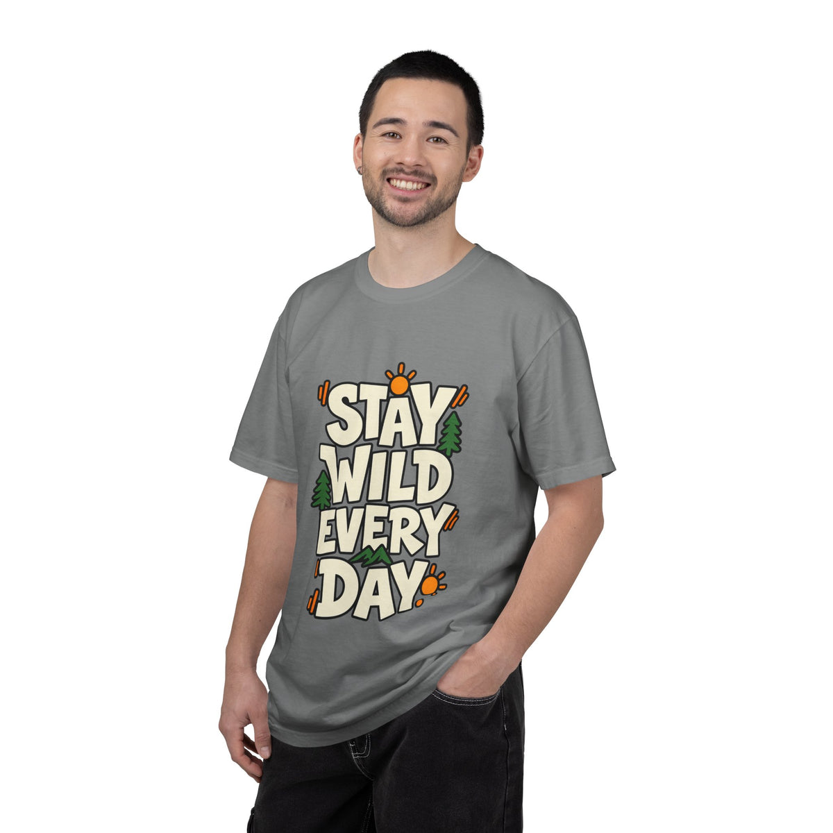 Stay Wild Every Day T-Shirt — Outdoor Adventure Graphic Tee