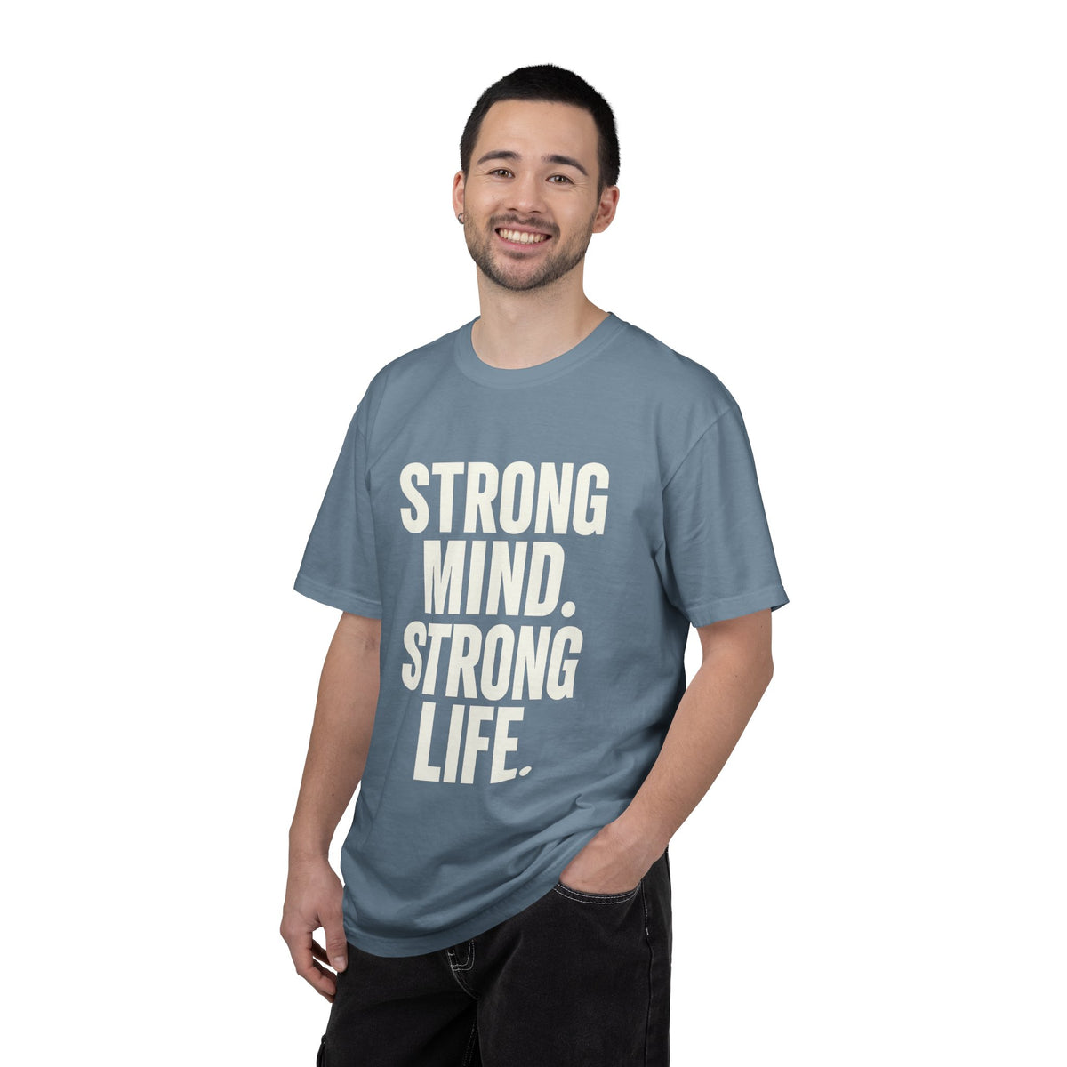 Strong Mind Strong Life Tee — Motivational Graphic T-Shirt