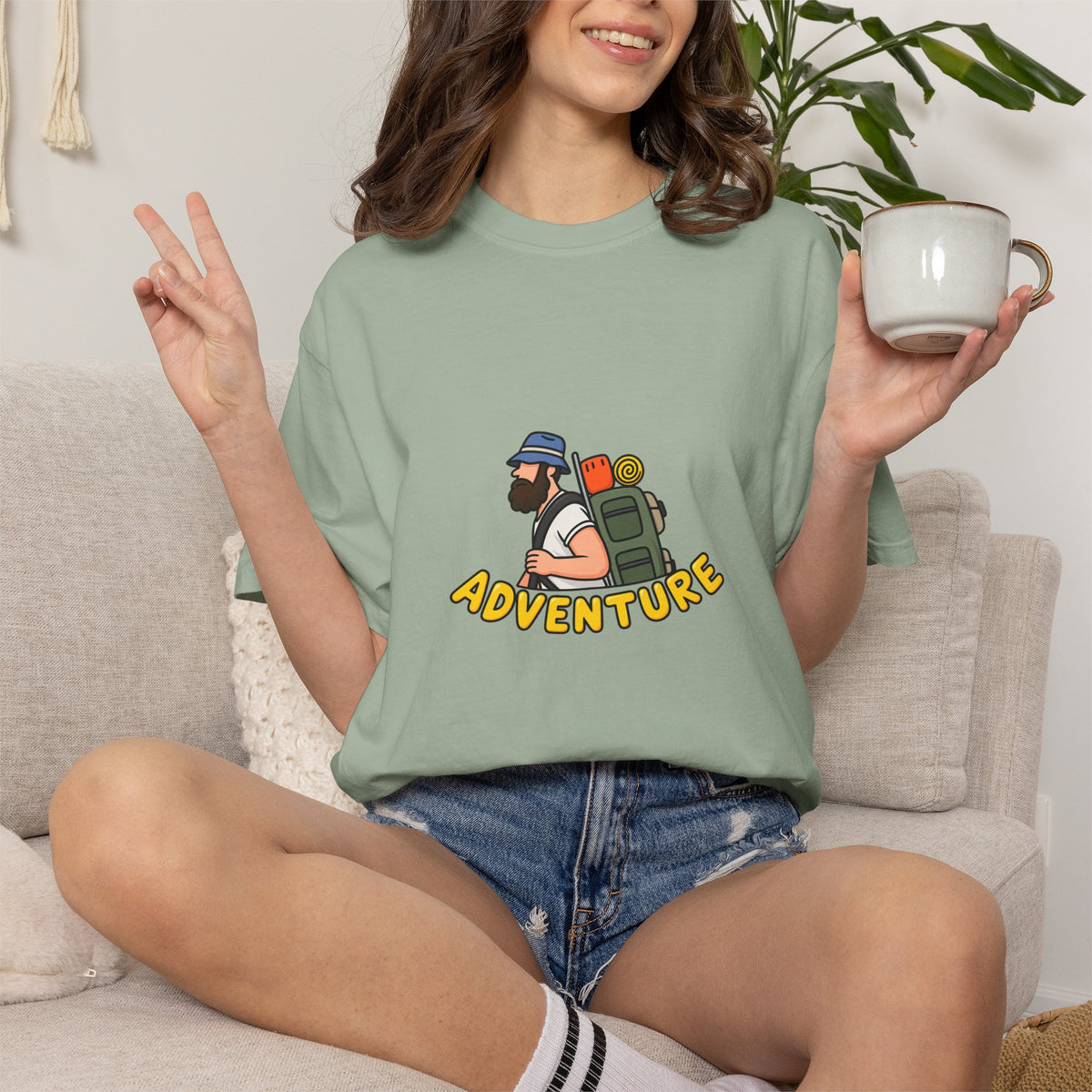 Adventure Hiker Graphic T-Shirt