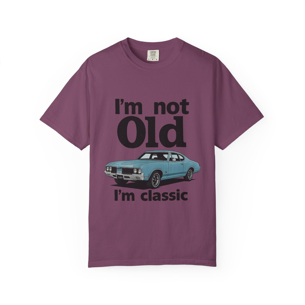 Classic Car T-Shirt — "I'm Not Old I'm Classic" Vintage Auto Tee