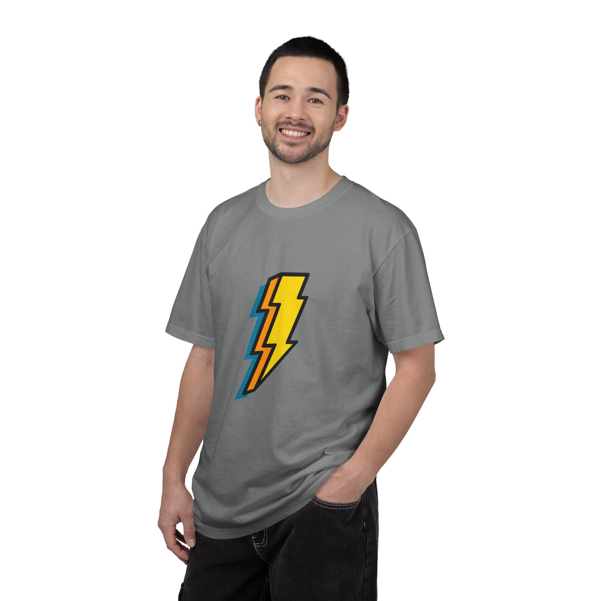 Lightning Bolt Graphic T-Shirt
