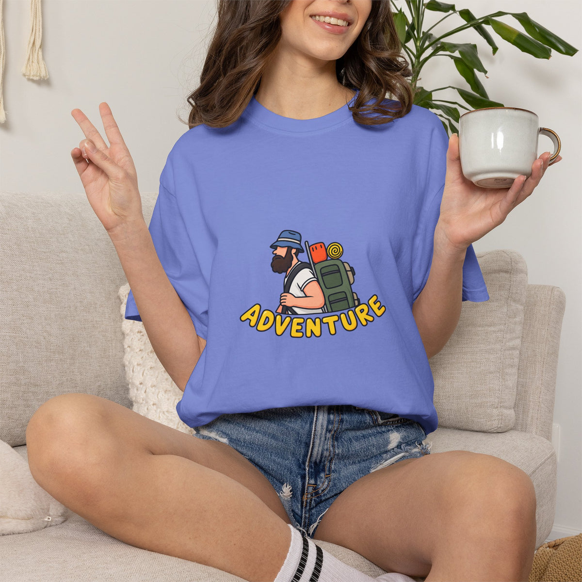 Adventure Hiker Graphic T-Shirt