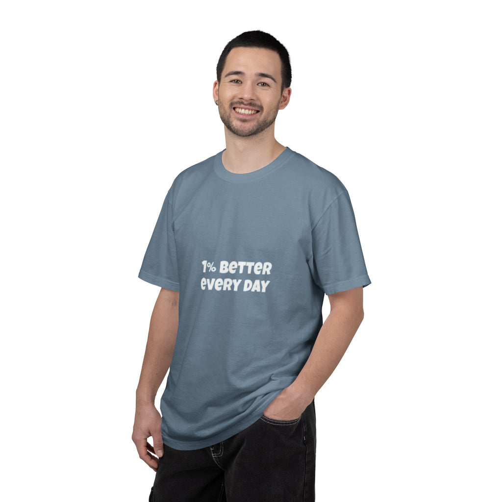 1% Better Every Day T-Shirt — Motivational Daily Progress Tee