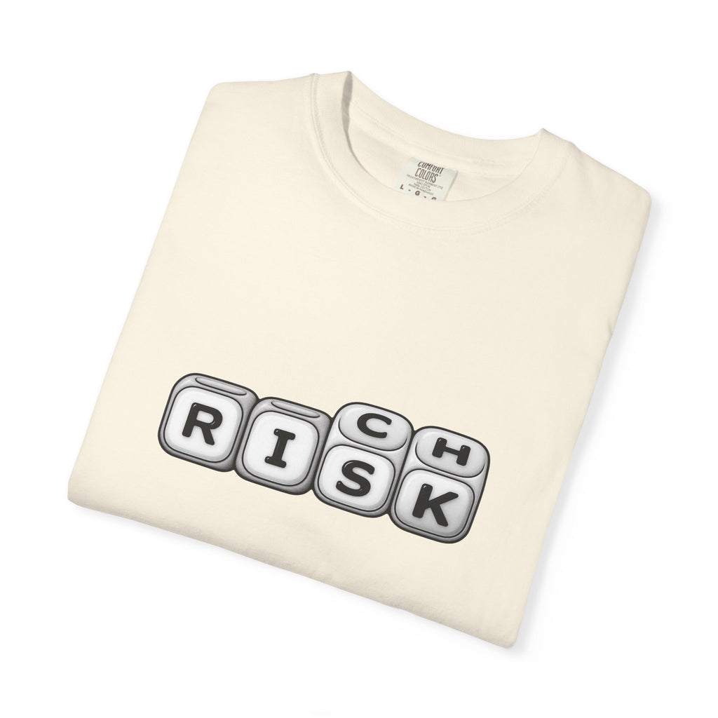 T-Shirt — 'RISK' Dice Block Graphic Tee