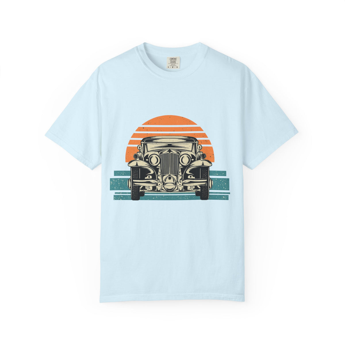 Vintage Car Sunset T-Shirt
