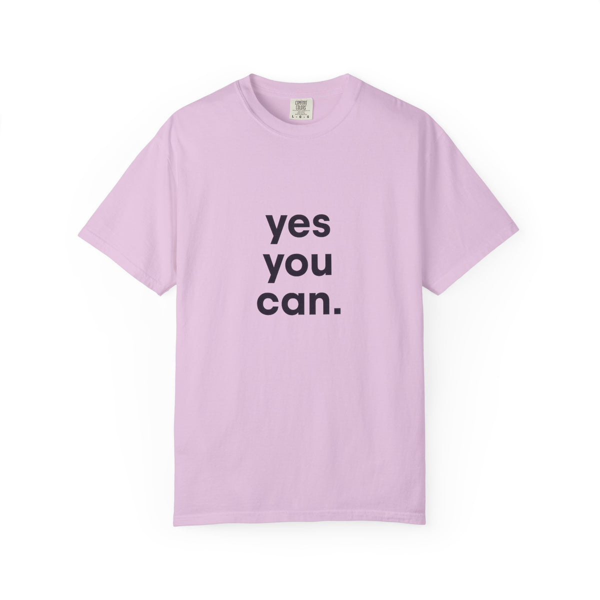 Yes You Can T-Shirt — Minimal Motivational Tee