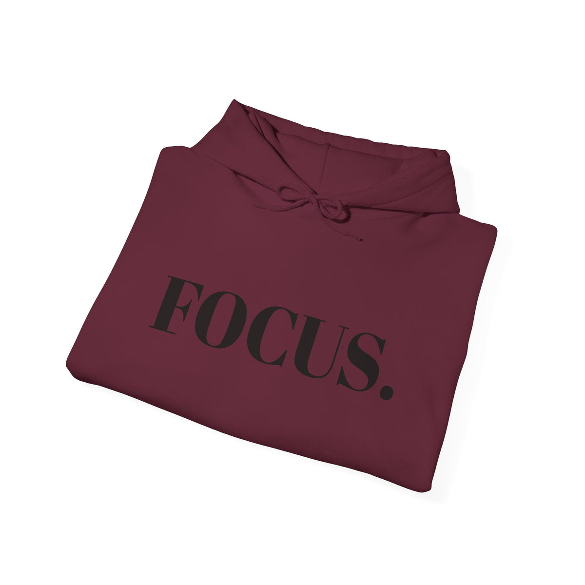 FOCUS. Hoodie — Minimal Motivational Pullover