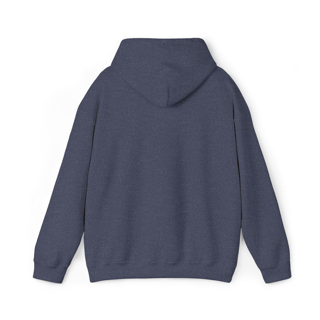 Minimal Cloud Outline Hoodie — Small White Cloud Graphic Embroidered