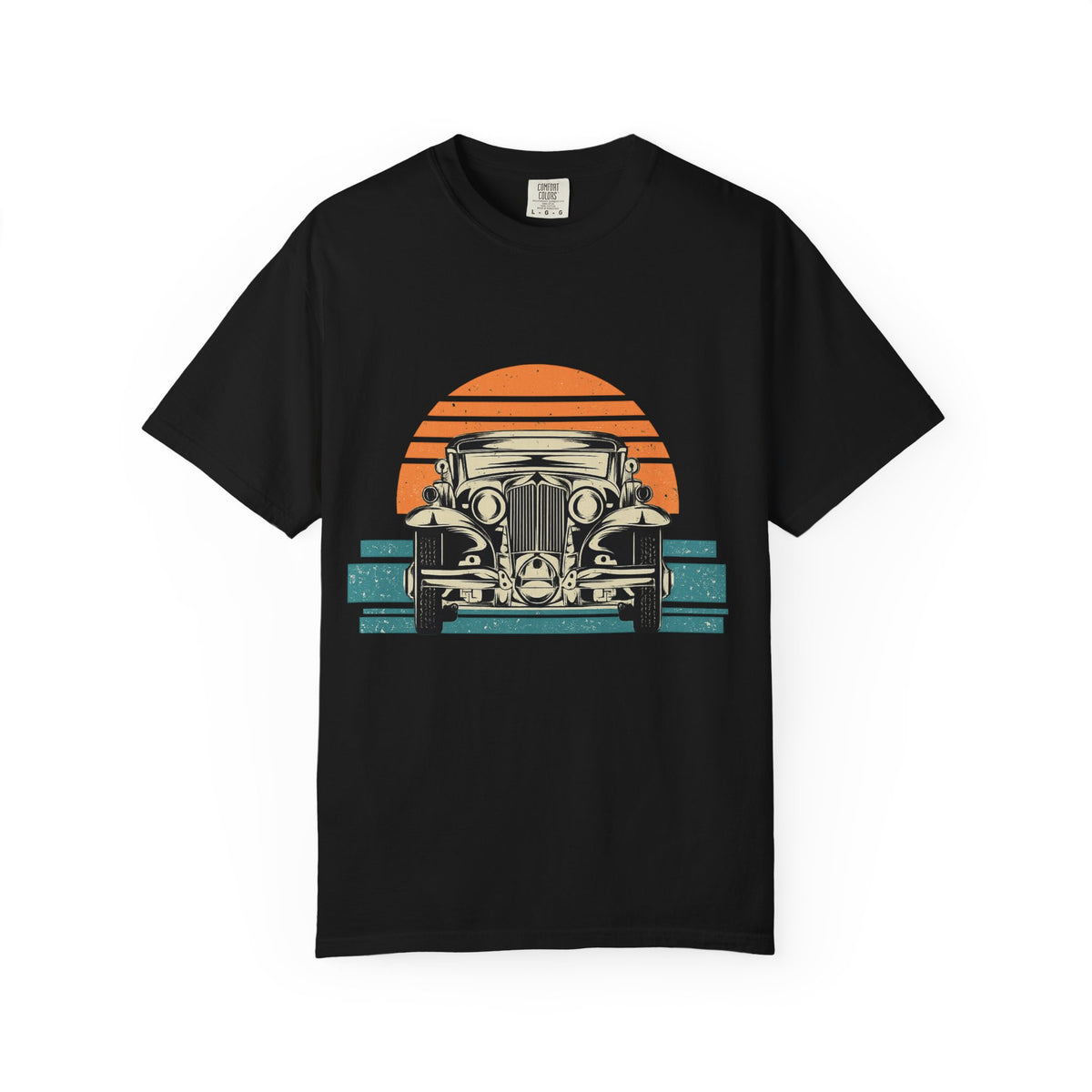 Vintage Car Sunset T-Shirt