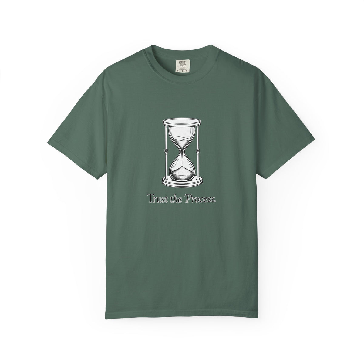 Trust the Process T-Shirt — Hourglass Graphic Inspirational Tee