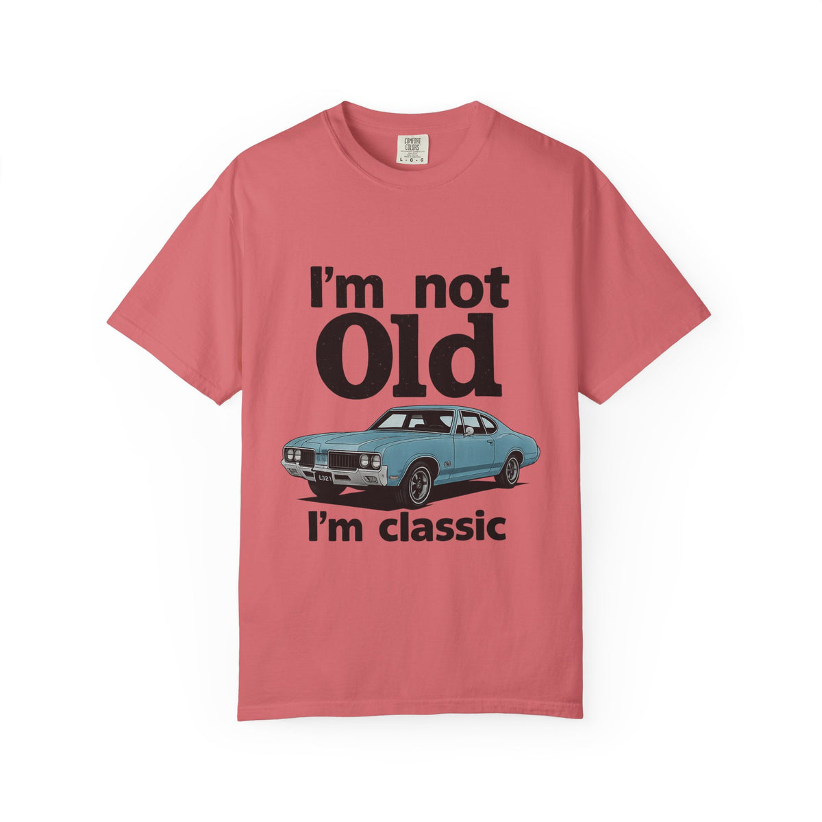 Classic Car T-Shirt — "I'm Not Old I'm Classic" Vintage Auto Tee