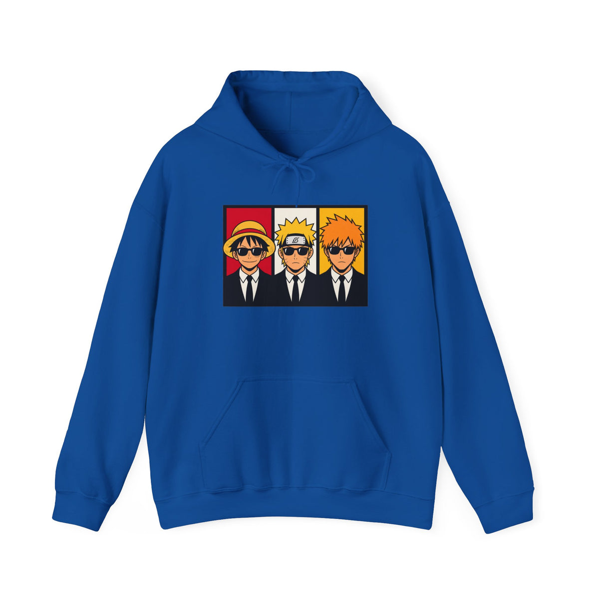 Anime Trio Graphic Hoodie