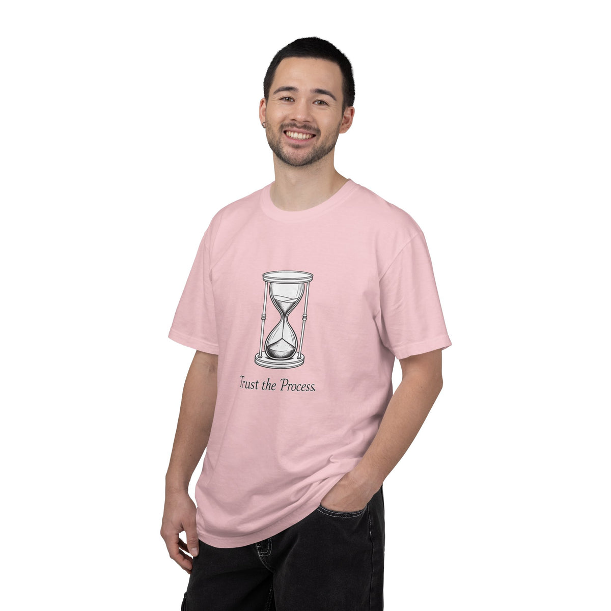 Trust the Process T-Shirt — Hourglass Graphic Inspirational Tee