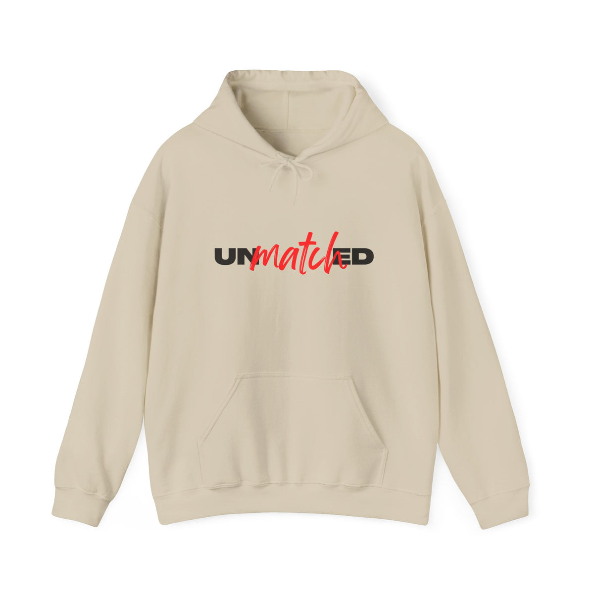 Unmatched Hoodie - Bold Script Logo Pullover