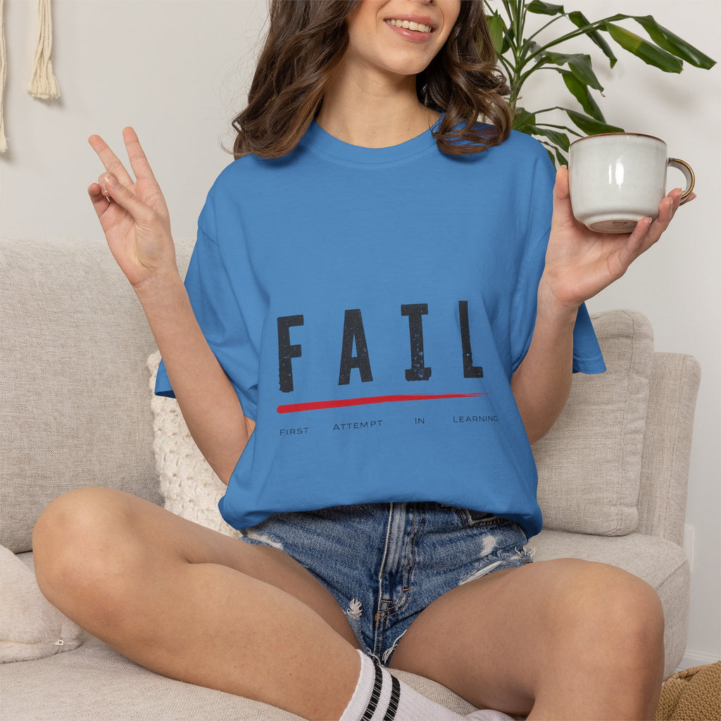 FAIL Graphic T‑Shirt — Minimalist Vintage Inspired Mens Tee
