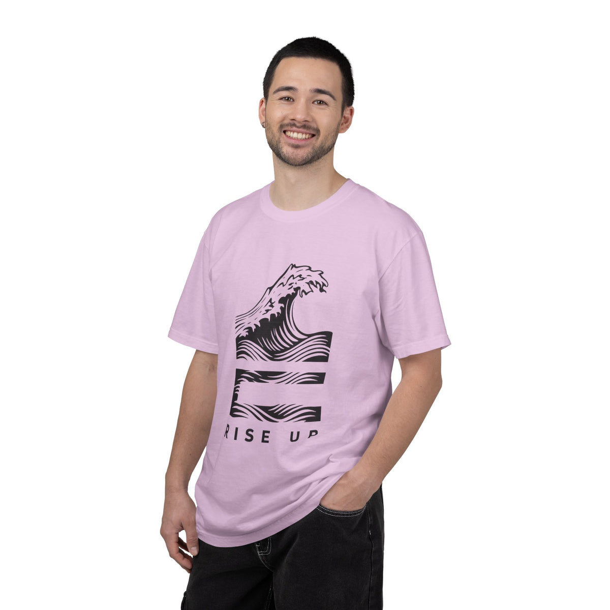 Rise Up Wave T-Shirt — Graphic Ocean Wave Tee