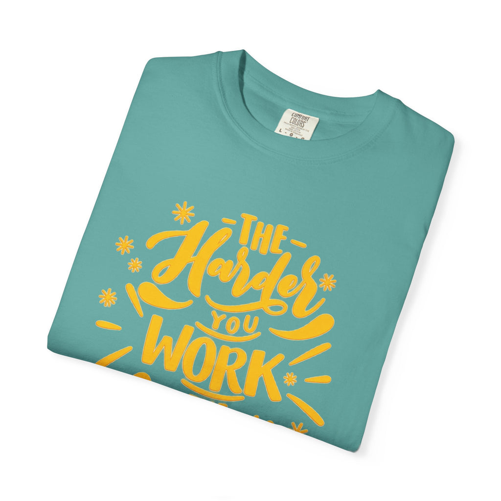 Motivational T-Shirt — "The Harder You Work The Better You Get" Graphic Tee