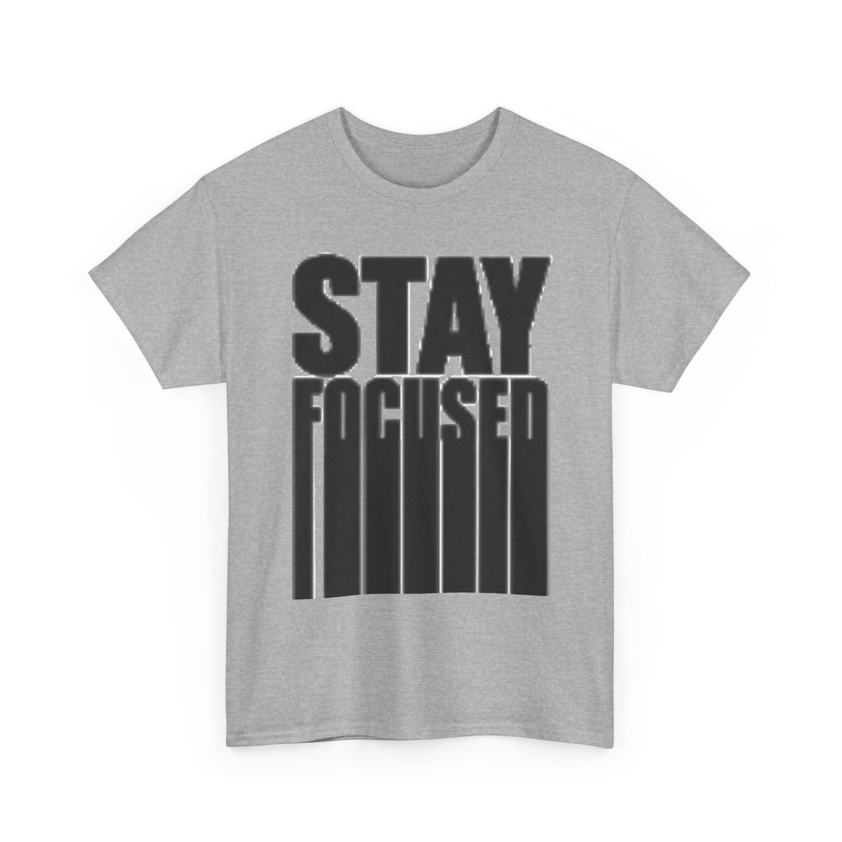 Stay Focused Tee — Motivational Graphic T‑Shirt