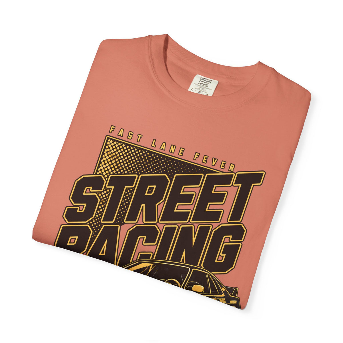 Street Racing Car T-Shirt — Retro Drift Racing Graphic Tee