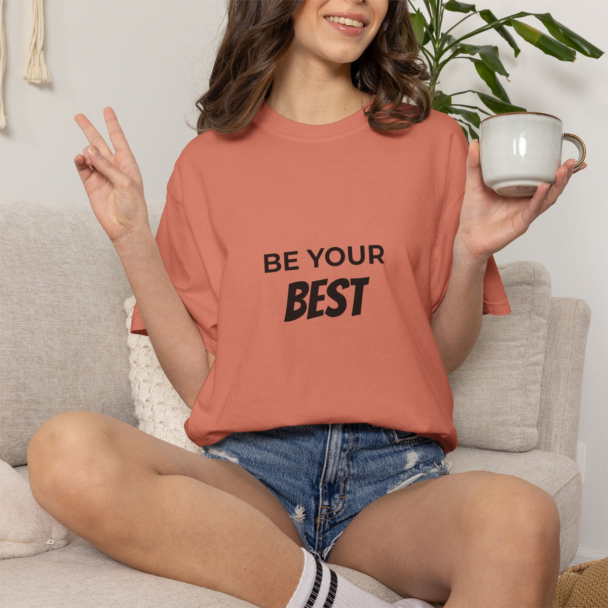 Be Your Best T-Shirt — Motivational Graphic Tee for Everyday Confidence