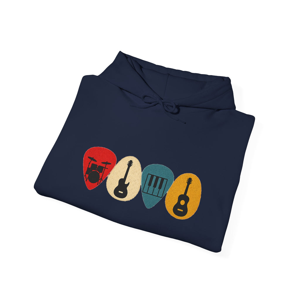 Guitar Picks Graphic Hoodie