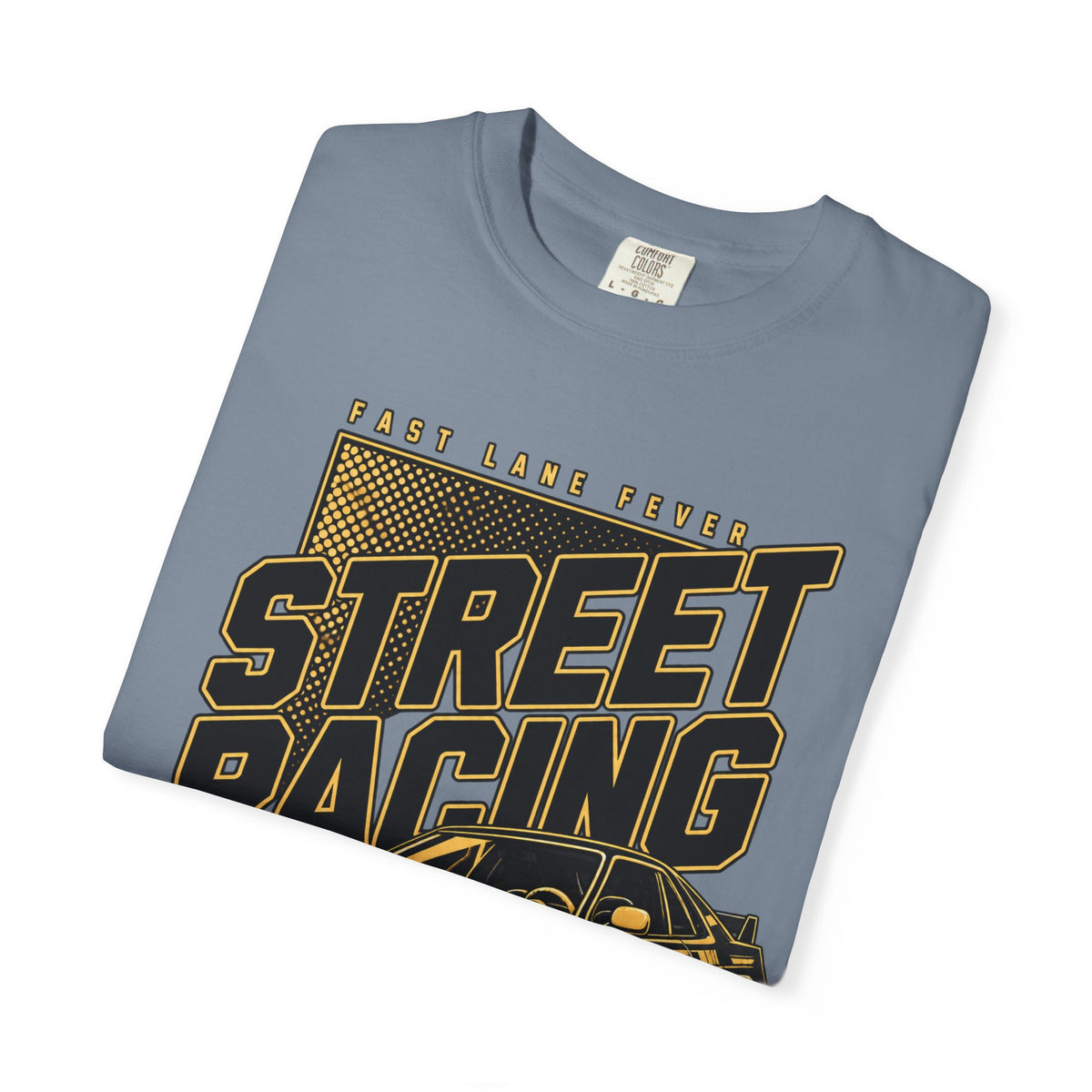 Street Racing Car T-Shirt — Retro Drift Racing Graphic Tee