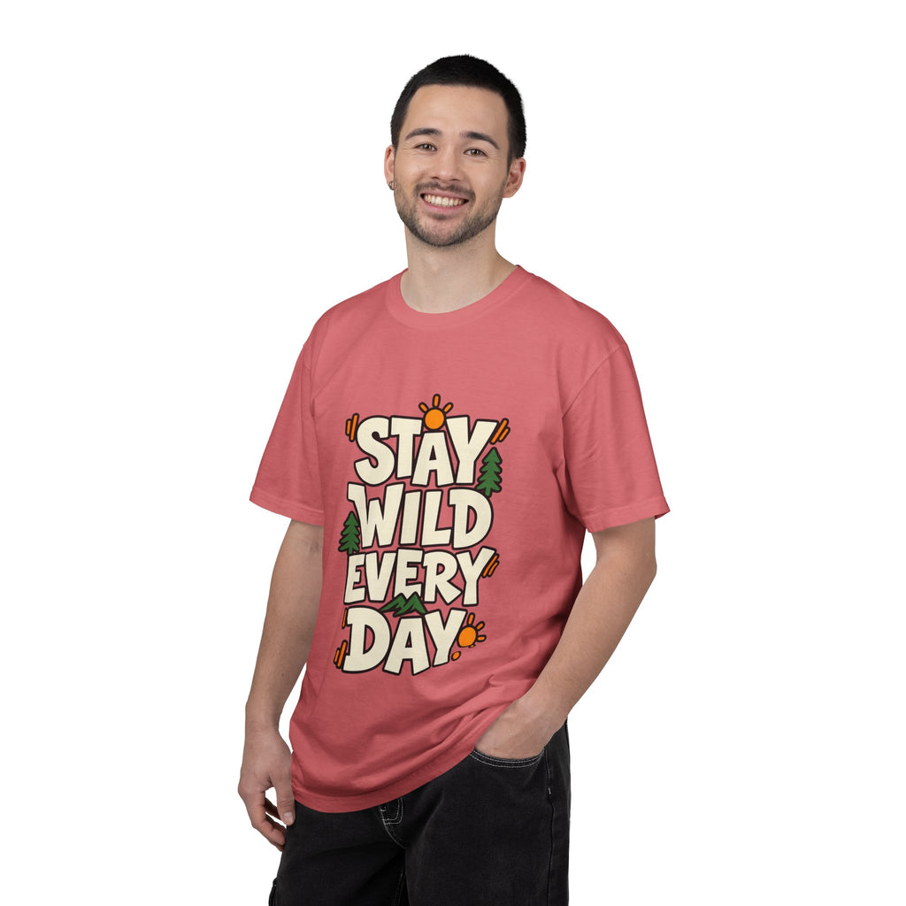 Stay Wild Every Day T-Shirt — Outdoor Adventure Graphic Tee