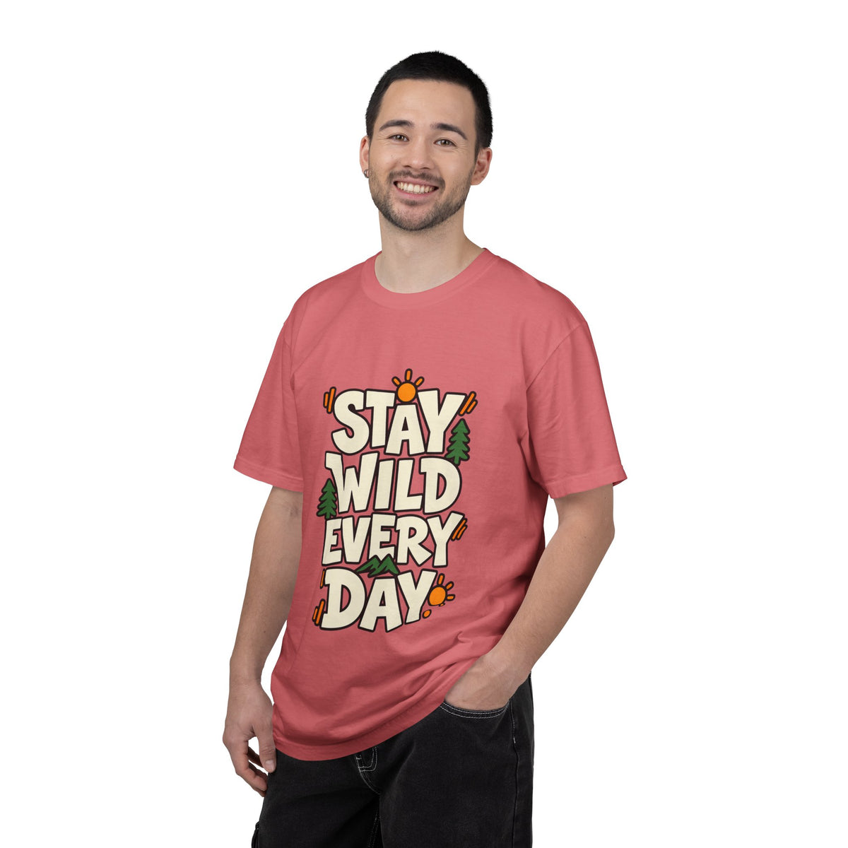 Stay Wild Every Day T-Shirt — Outdoor Adventure Graphic Tee