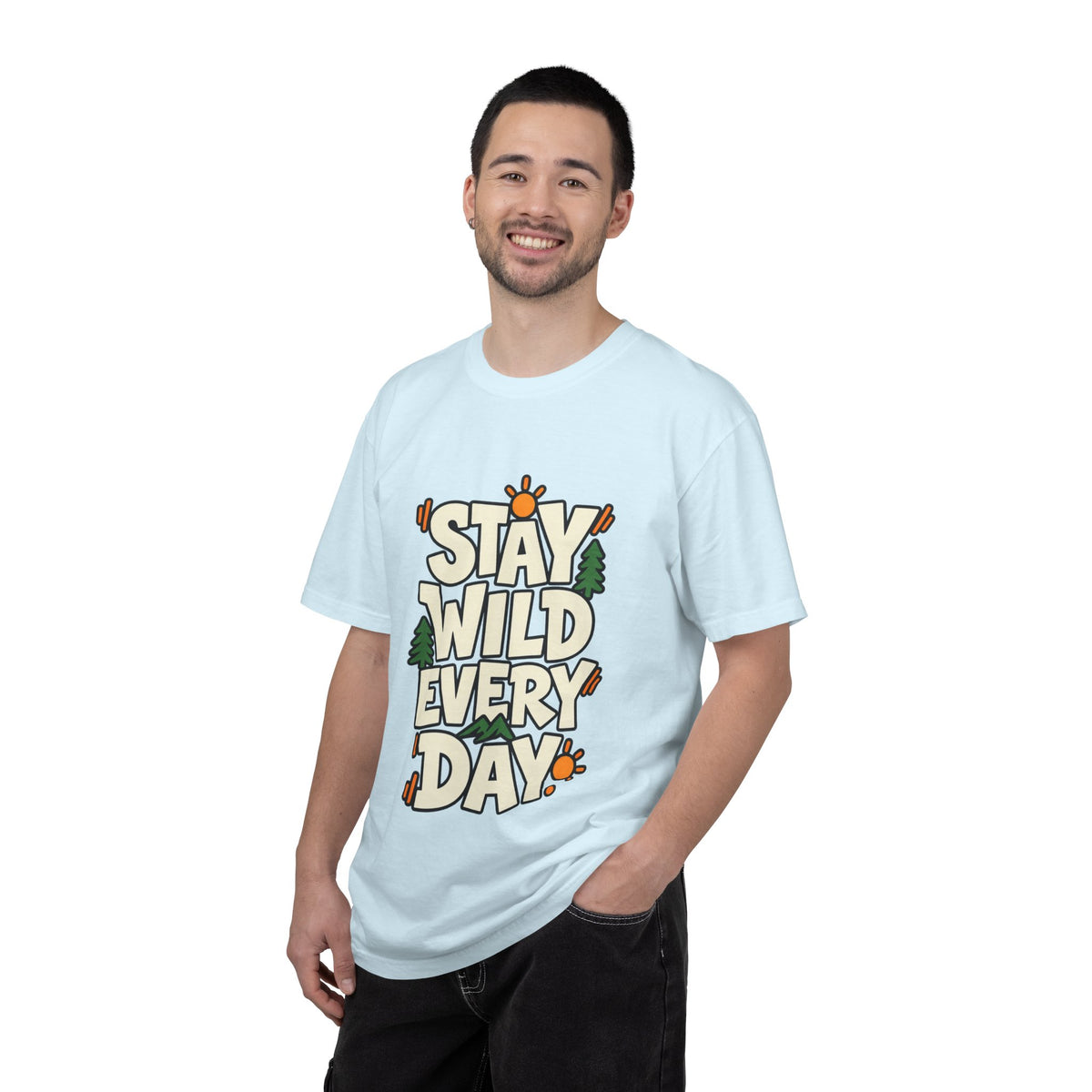Stay Wild Every Day T-Shirt — Outdoor Adventure Graphic Tee