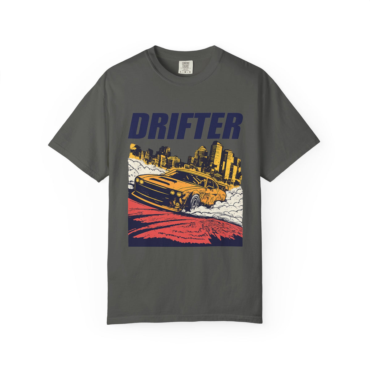 Drifter Street Racing T-Shirt — Retro Drift Car Graphic Tee