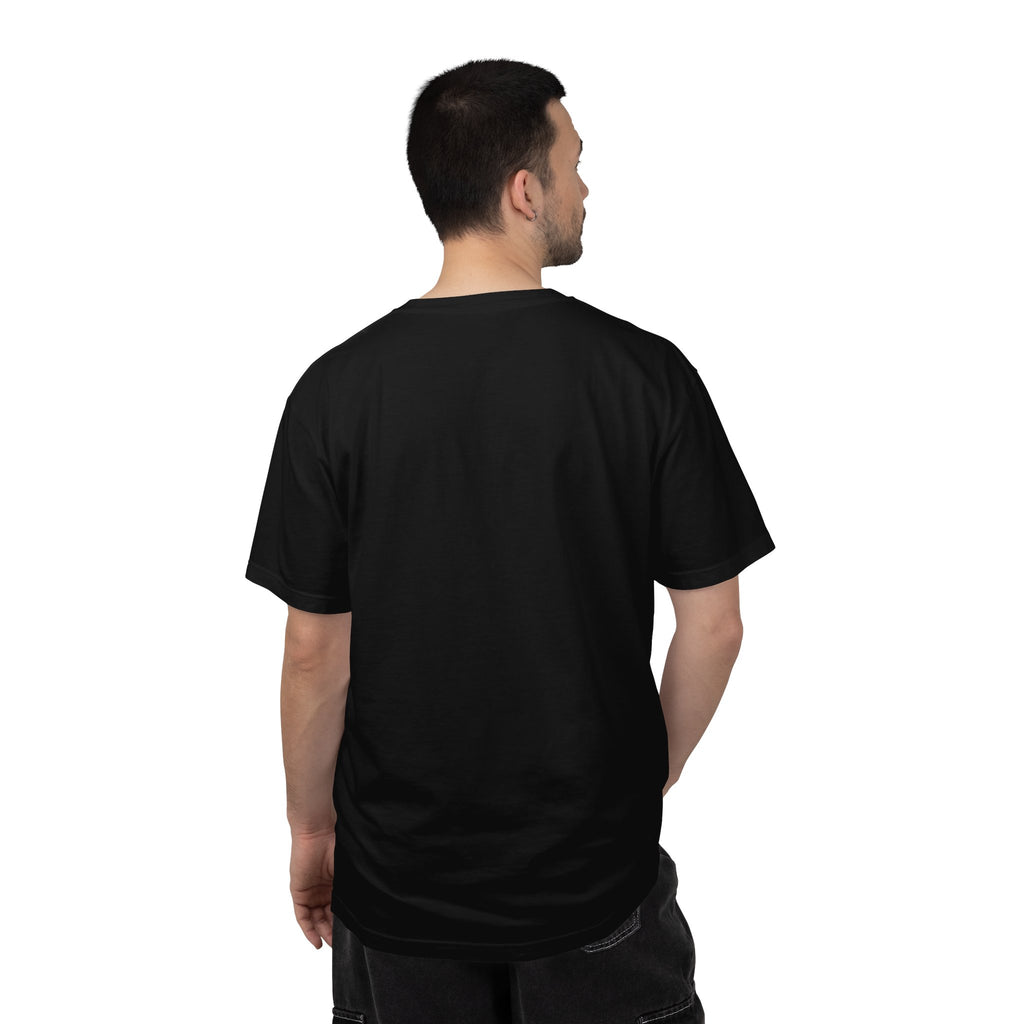 T-Shirt — “bad ideas good stories” Retro Script Tee