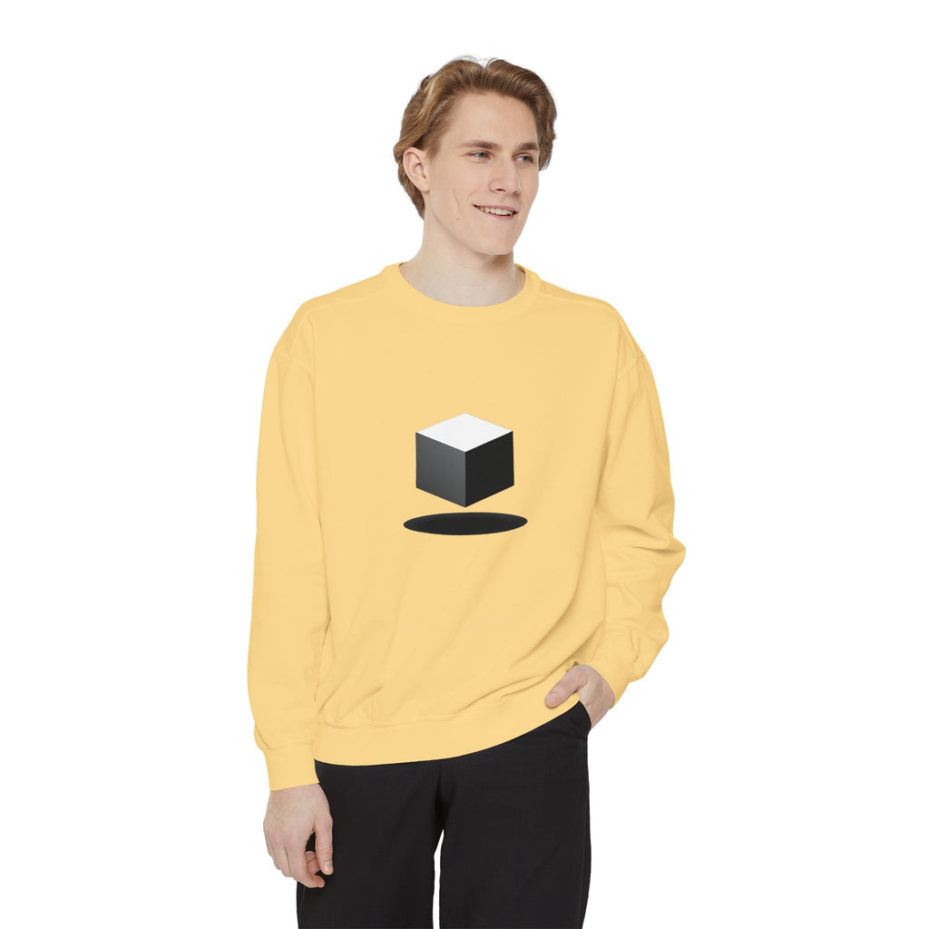 Minimalist Book Logo Sweatshirt — Reading Club Graphic Crewneck