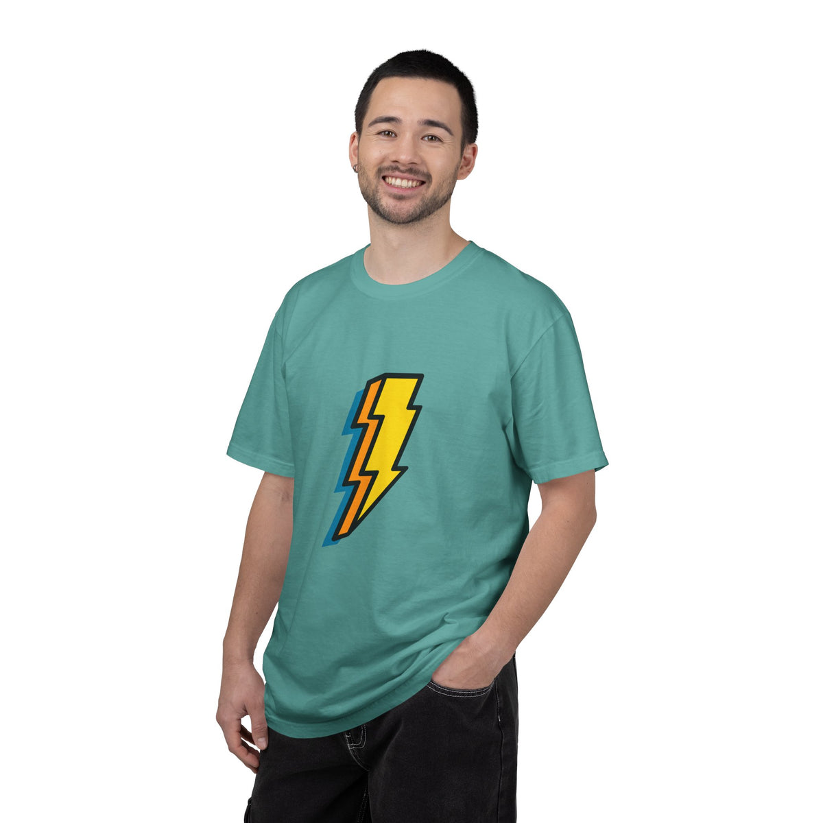 Lightning Bolt Graphic T-Shirt